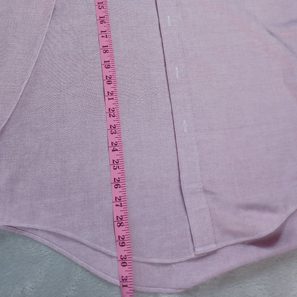 The Men's Store At Sears Button Down Shirt Long Sleeve Light Size 16.5 - Picture 7 of 7